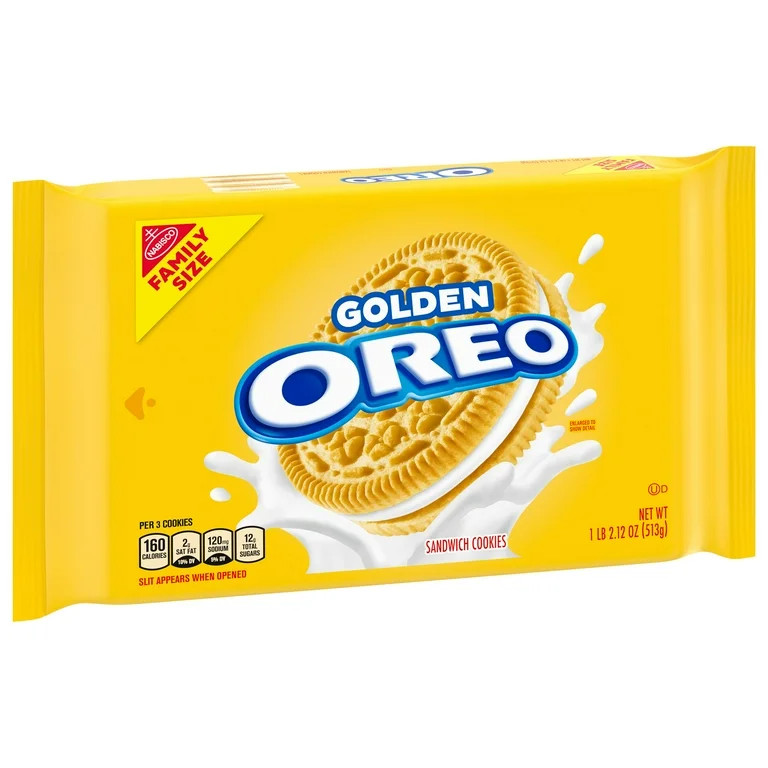 OREO COOKIES GOLDEN FAMILY SIZE 18.12Z | Walmart (US)