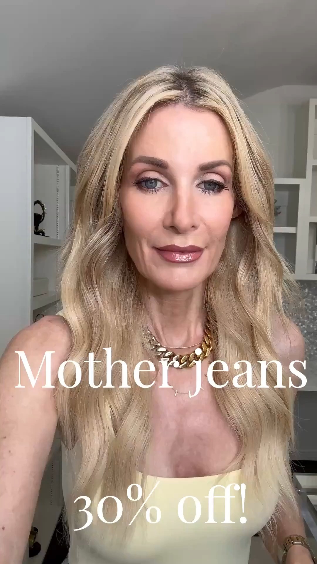 30% off my favorite jeans (!!) 👖✨ and trust me… this never happens. If you’ve been looking for the most flattering denim style, it’s the cigarette jean—and it’s having a major moment right now. The high waist + slim straight leg + slight taper at the ankle creates that elongated, polished look we all love. These Mother jeans are my absolute go-to. They have just enough stretch to be comfortable, but still hold their shape beautifully (no sagging by the end of the night 🙌). They’re hands-down my number one “going out” jean. I styled them with a butter yellow bodysuit for a fresh spring vibe 💛 and this stunning cropped L’Agence jacket with the most gorgeous gold buttons—so chic. ✨ Fit notes: • Jeans run true to size (I’m wearing a 24) • Jacket is a size 0 Don’t sleep on this sale—these are the kind of jeans you’ll reach for again and again. 

#LTKOver40#LTKSaleAlert 

 

#LTKgrwm