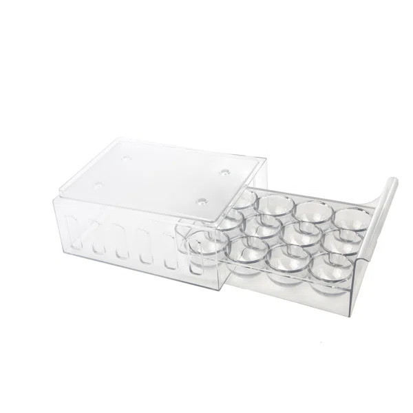 Adelynn Stackable 1 Dozen Egg Container Storage Drawer | Wayfair North America