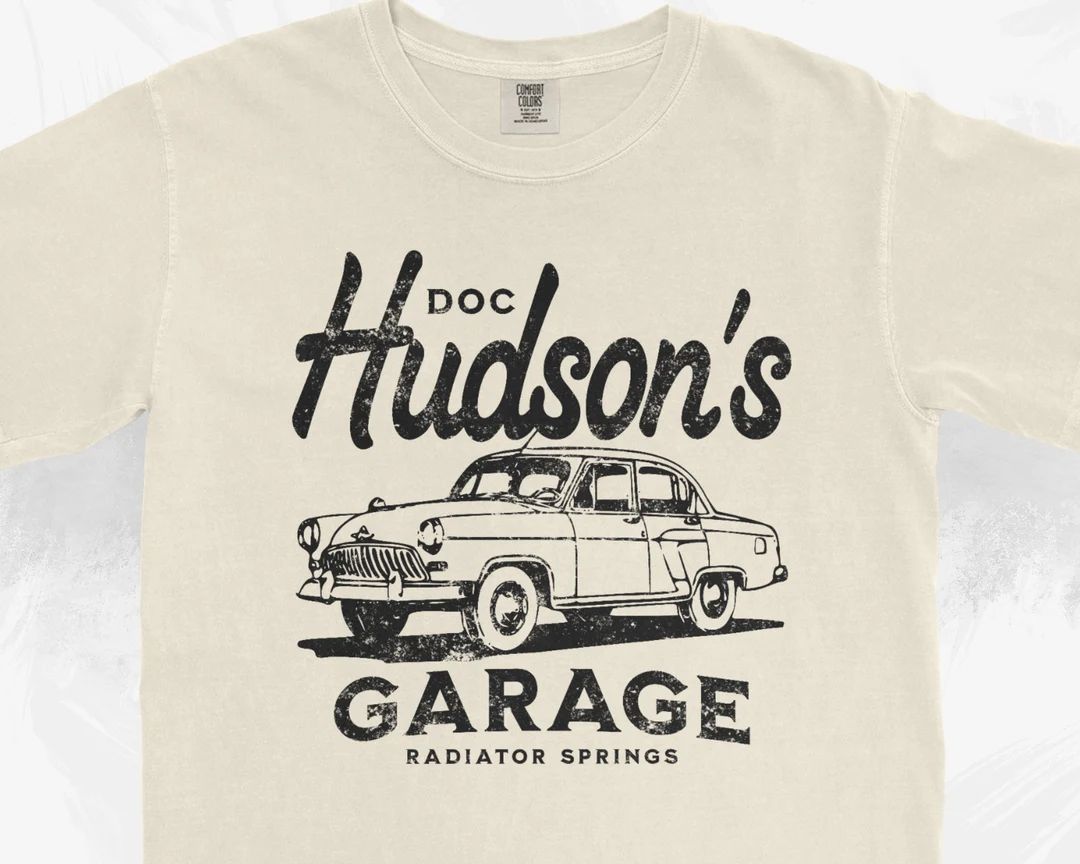 Radiator Springs Shirt Doc Hudson Shirt Men's Disney Shirt Doc Hudson Shirt Disney Shirt for Men ... | Etsy (US)