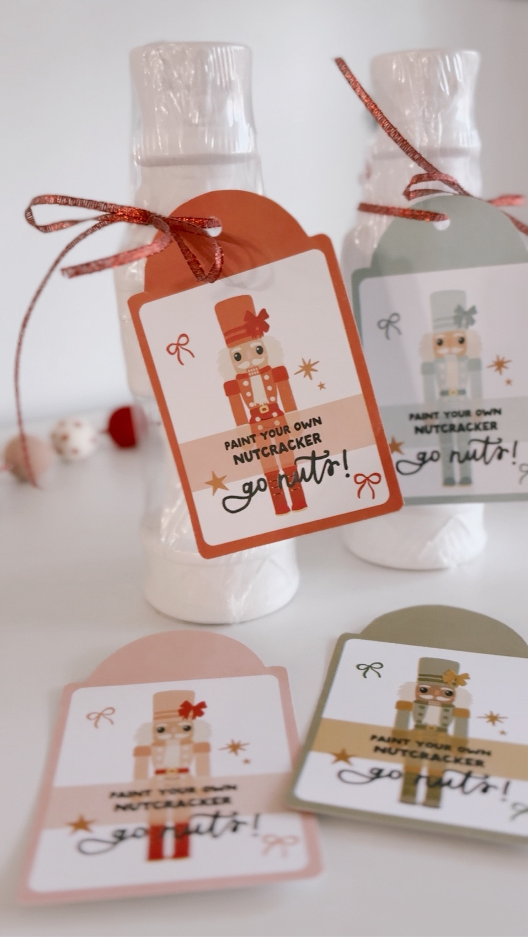 When I found these adorable paint a Nutcracker kits at Walmart, I knew I needed to make a tag to go with them! The cutest and most festive way to keep the kids, busy and create a keepsake!

#LTKKids #LTKHoliday #LTKSeasonal