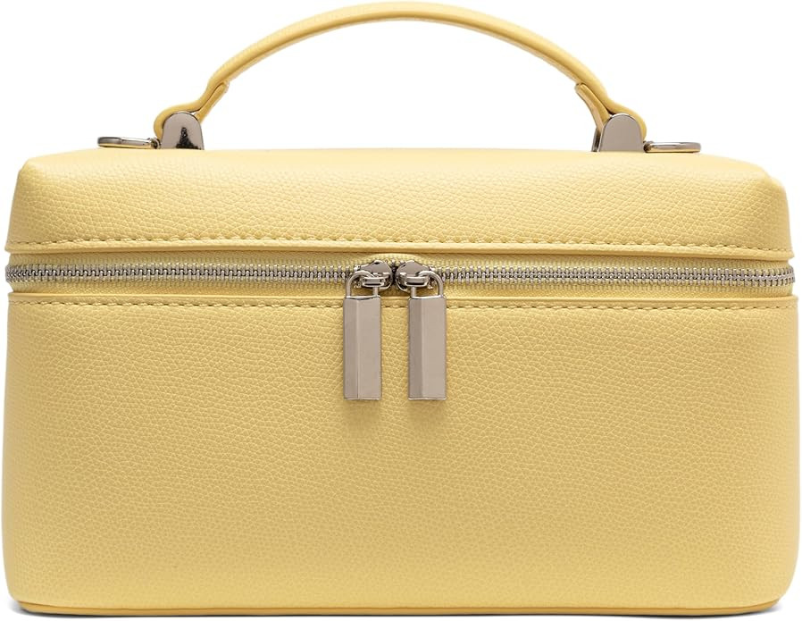 Crossbody Bag for Women Small Top-Handle Leather Pouch Purse Shoulder Handbag | Amazon (US)