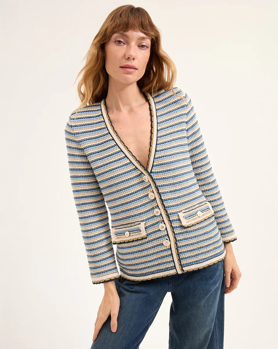 Ceriani Knit Jacket | Veronica Beard