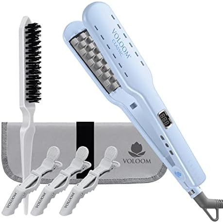 Voloom Classic 1-½” Inch Professional Volumizing Ceramic Hair Iron | for Thicker Hair or Large... | Amazon (US)