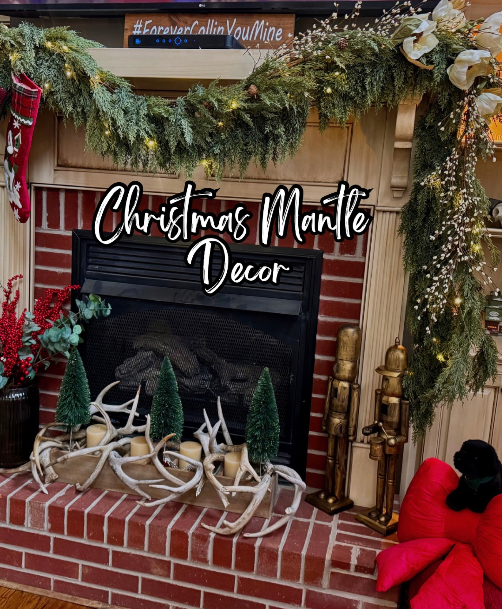 Christmas Mantel Decor | all my Christmas Home Decor Linked! #LTKHoliday

#LTKHome #LTKSeasonal