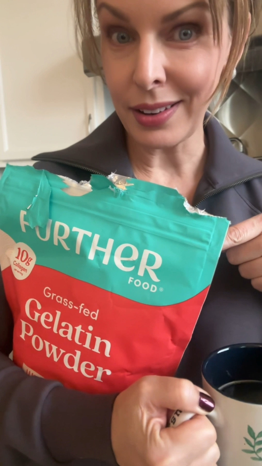Gelatin powder IS collagen. This is a low cost, tasty way my husband and I get our collagen-supporting our skin our bones and joints our nails and hair…and more! This is the last day for 25% off at Further Food! 

#LTKBeauty #LTKmorningroutine #LTKSaleAlert