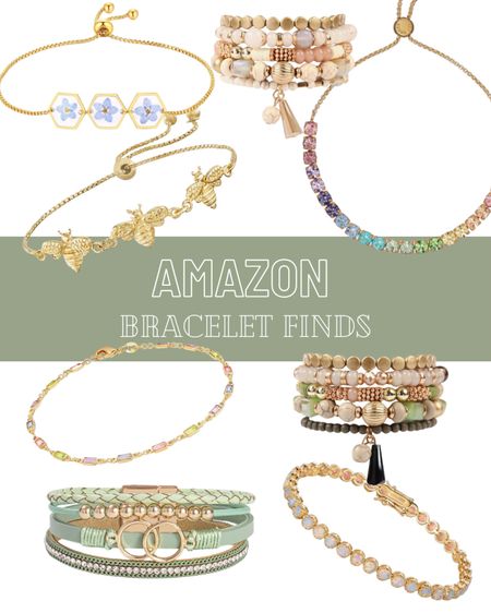 Some dazzling #bracelets to dress up any outfit! I would wear any of these with a white tee and jeans, for a night out, or to a wedding! Love wearing all of these colors year round ❤️.

#jewlery #formal #fancy #pastel #accessories #amazon #fallfashion #gift #occassion 

#LTKxPrime #LTKGiftGuide #LTKwedding