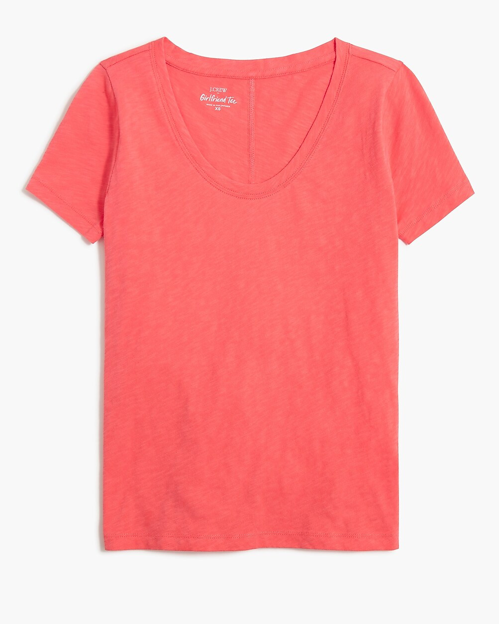 Cotton scoopneck tee | J.Crew Factory