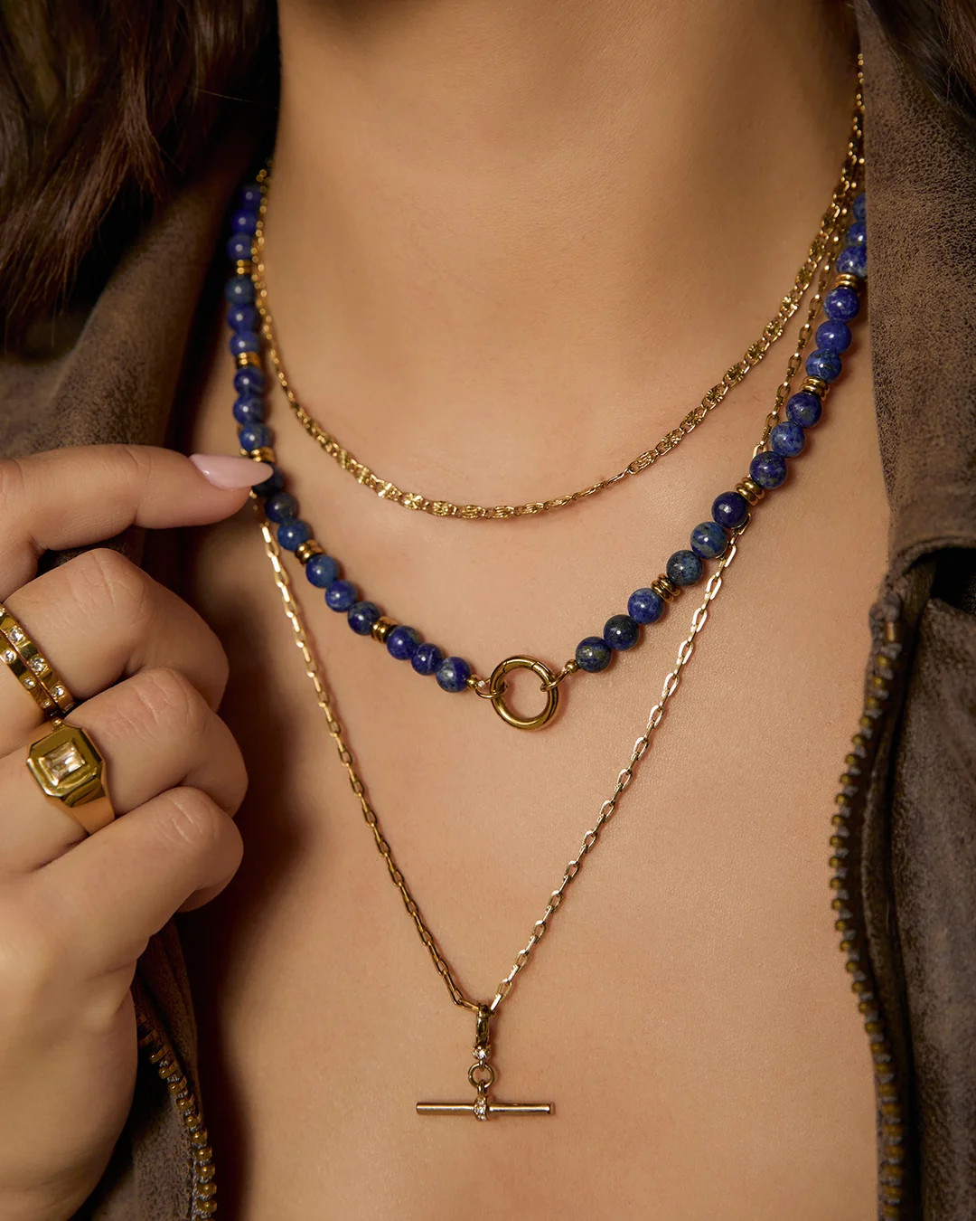 Tallulah Necklace - Lapis Lazuli | Arms Of Eve