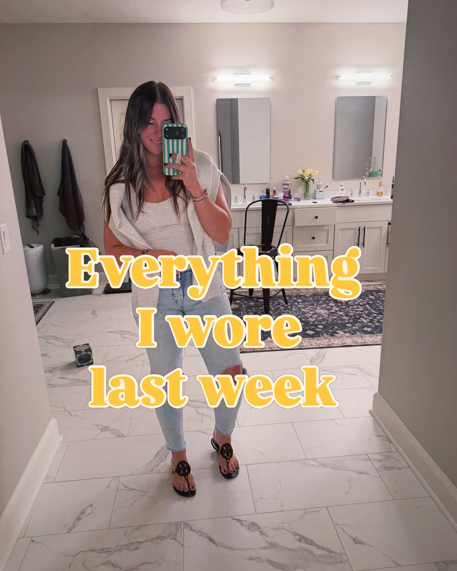 Everything I wore last week and where I wore it