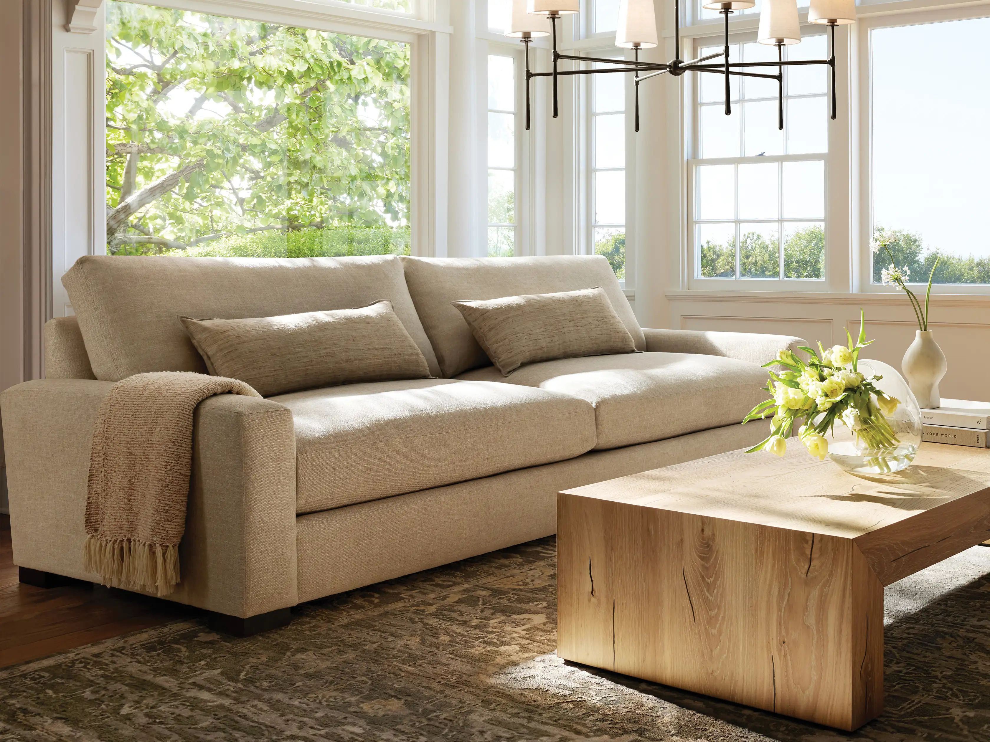 Remington Two Over Two Sofa | Arhaus