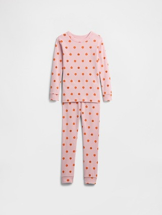 babyGap 100% Organic Cotton Pumpkin PJ Set | Gap Factory