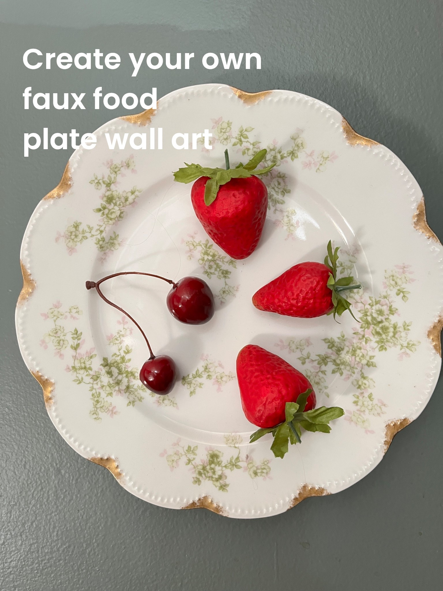 Create your own faux food plate walls with vintage plates and faux foods.

#LTKHome #LTKmomlife #LTKfoodie