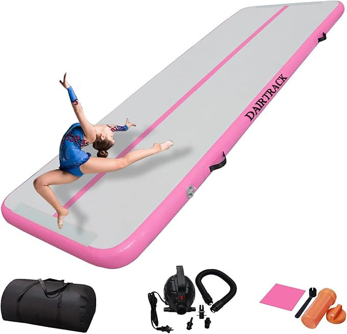 IBATMS Air Tumbling Mat, 10ft/13ft/16ft/20ft Inflatable Gymnastics Air Mat for Gymnastics Trainin... | Amazon (US)