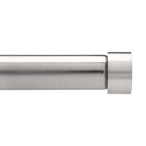 Umbra Cappa Adjustable Curtain Rod, Heavy Duty 1-1/4 Inch Diameter, 72 to 144 Inches, Nickel | Amazon (US)