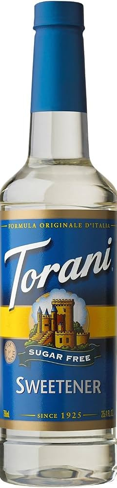 Torani Sugar Free Syrup, Sweetener, 25.4 Ounce (Pack of 1) | Amazon (US)