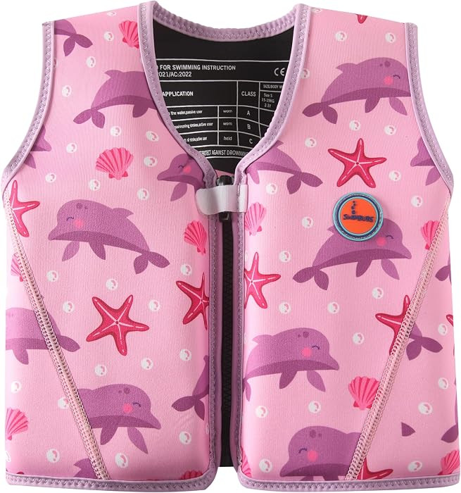 Swimbubs Kids Swim Vest \u2013 Swimming Jacket for Baby, Toddler & Kids, Learn to Swim Buoyancy A... | Amazon (UK)