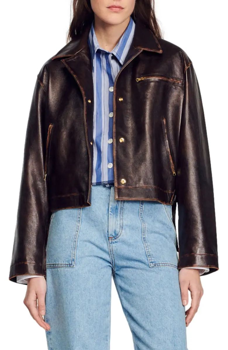 Jude Lambskin Leather Jacket | Nordstrom