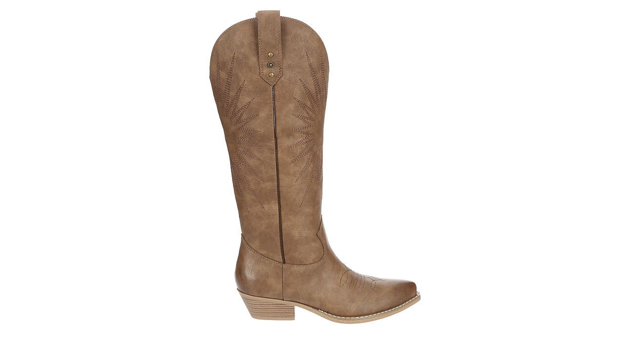 Michael By Michael Shannon Womens Taylor Western Boot - Taupe | Rack Room Shoes