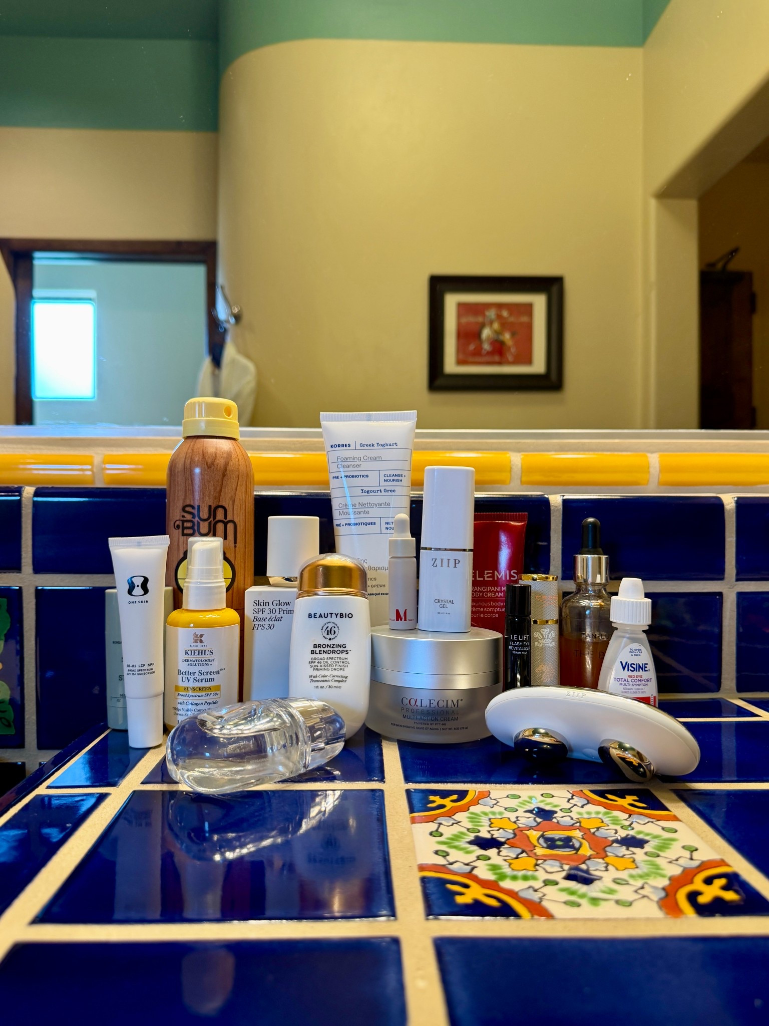 Everything that made it into my summer travel skincare essentials. There’s lots of SPF and hydrating products as the desert is brutal on the skin. Includes my new favorite YSE glowing skin spf primer, ZIIP Halo obviously, growth factor serums and creams and a new Kiehls SPF serum I’m trying out. PS SunBum is my favorite smelling SPF by far ☀️ 

#LTKBeauty #LTKTravel #LTKSwim