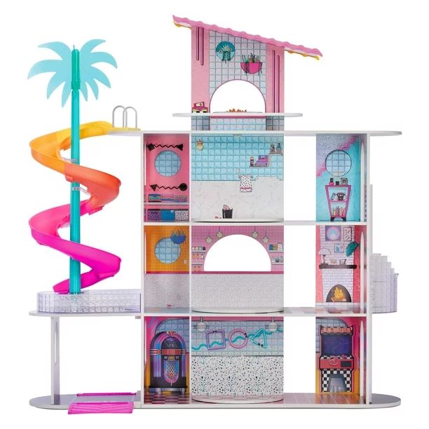 LOL Surprise OMG House of Surprises – New Real Wood Doll House w 85+ Surprises | 4 Stories, 10 ... | Walmart (US)