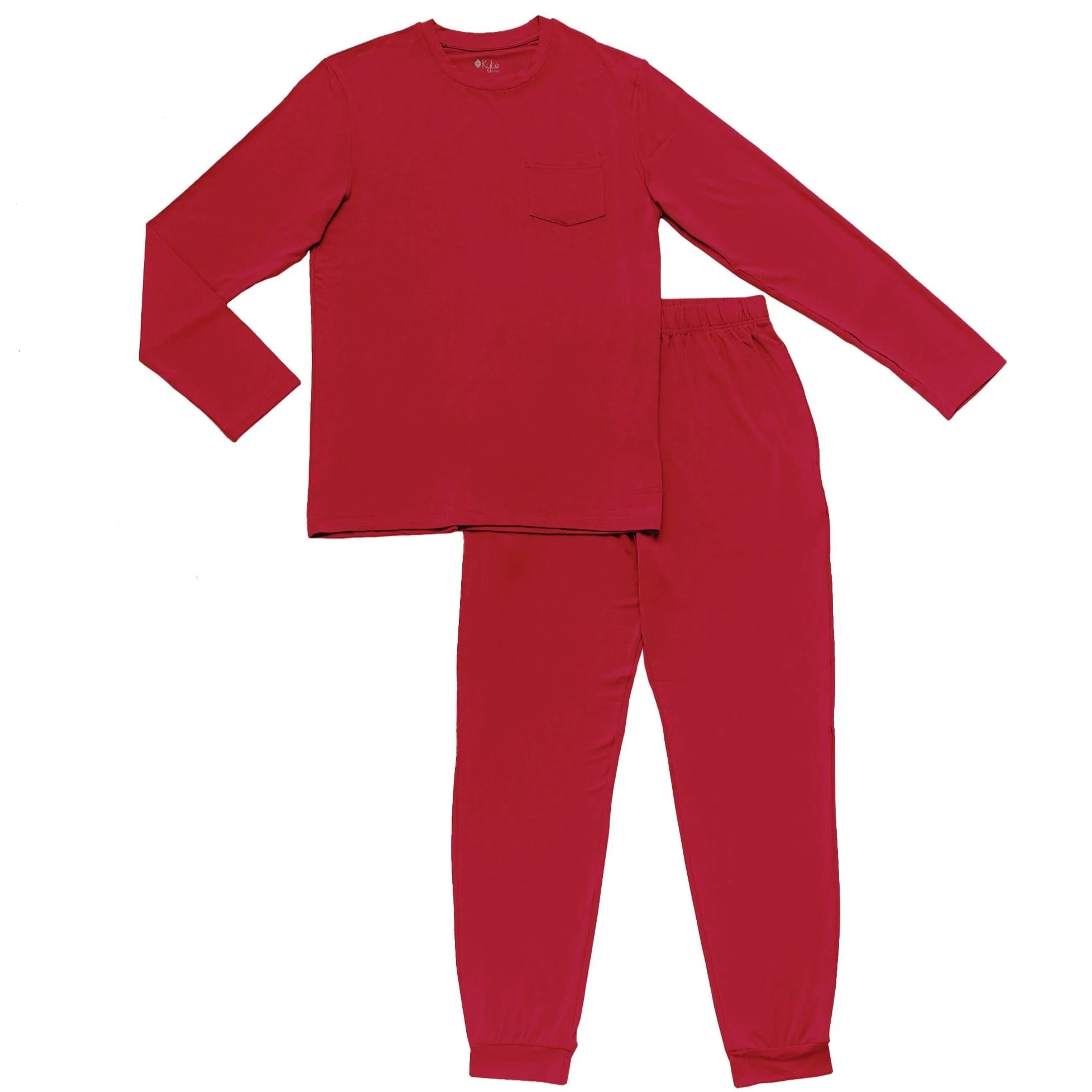Men's Jogger Set in Cardinal | Kyte BABY