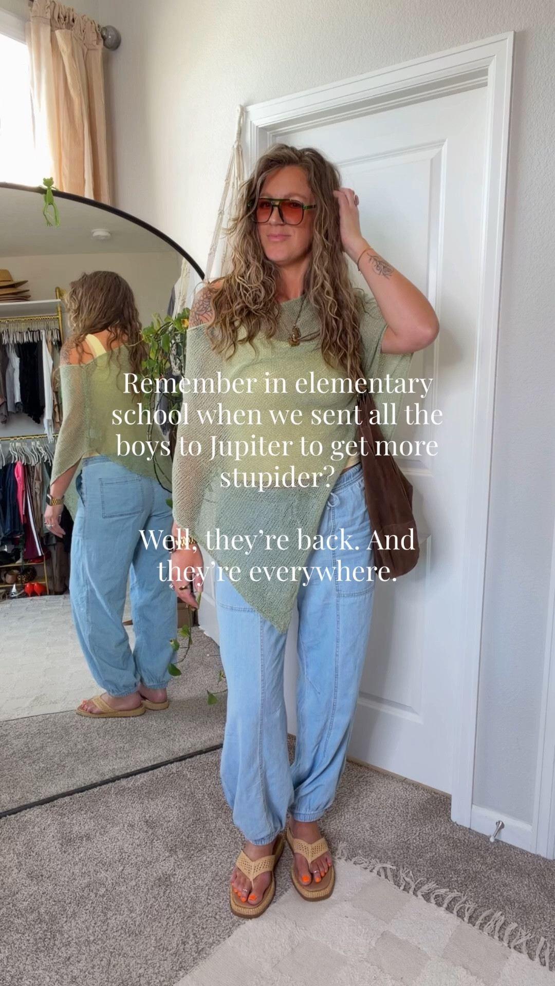 🙃
Large yellow tank, medium tall pants, 11 sandals. Saved US & 🇨🇦 links! 🙌🏻

#LTKTall #LTKOver40