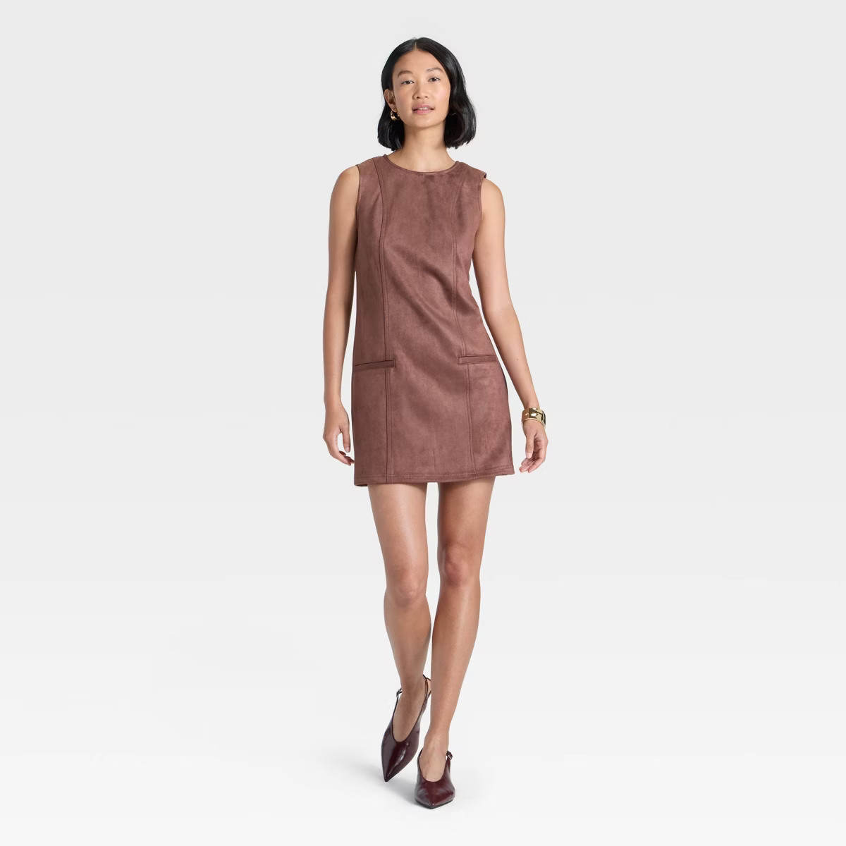 Women's Suede Mini Dress - A New Day™ | Target
