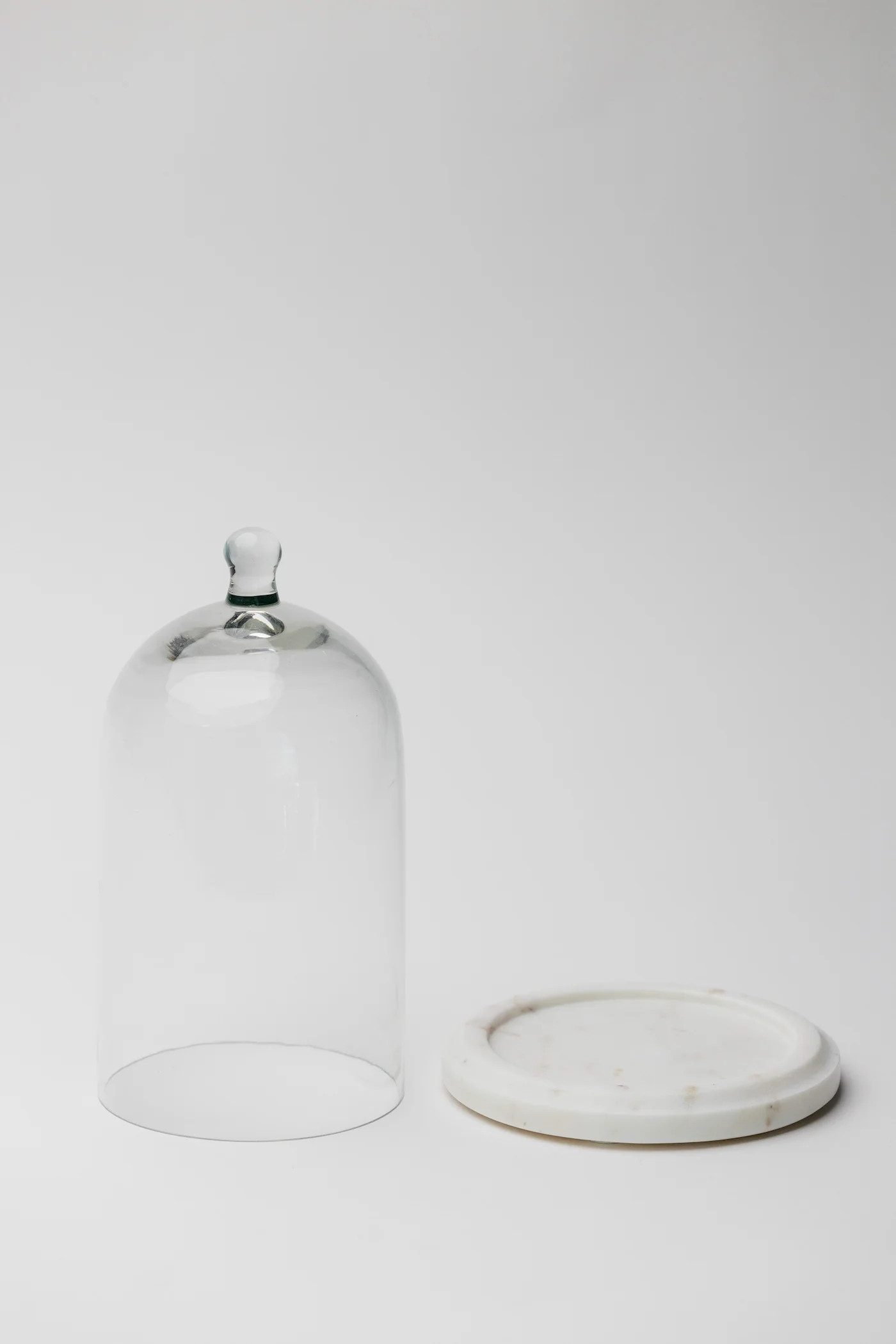 Lux Cloche w/ Marble Base | THELIFESTYLEDCO