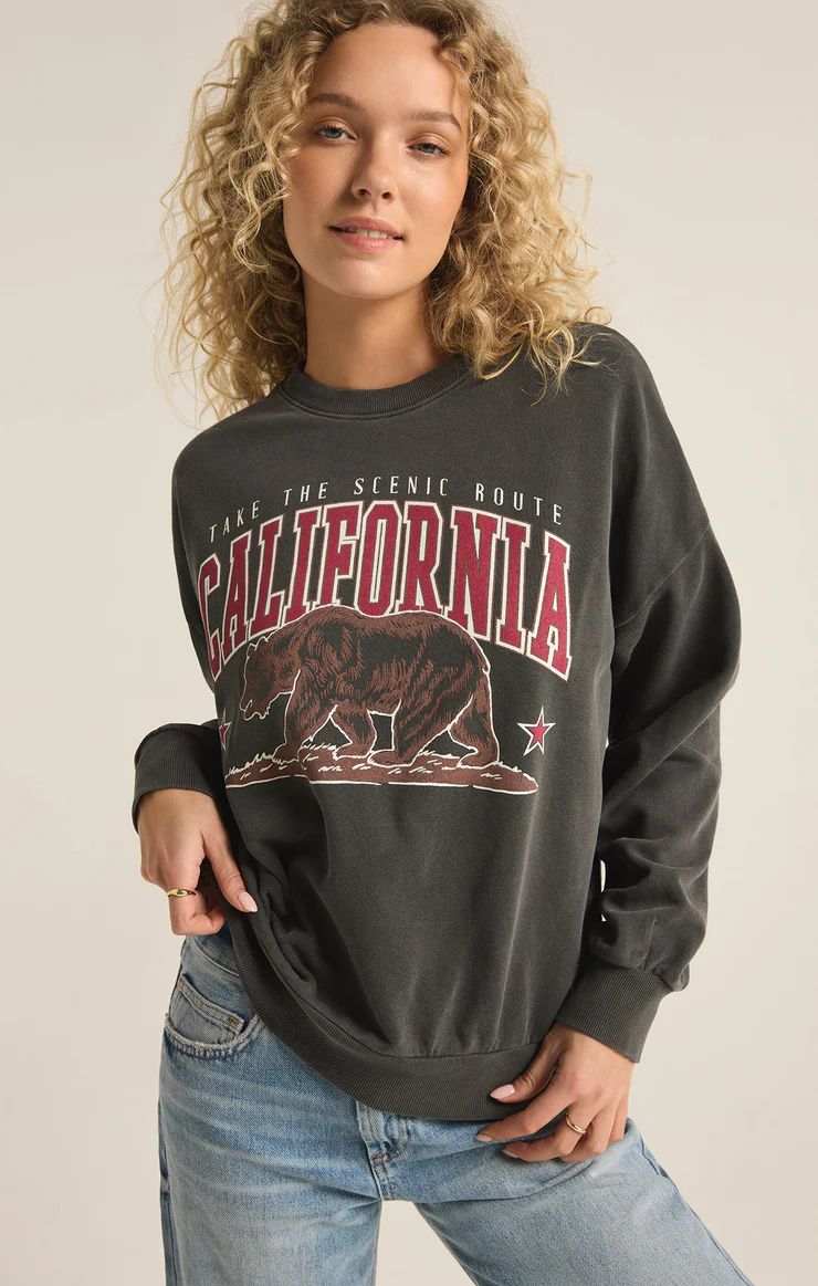 Cali Bear Sunday Sweatshirt | Z Supply