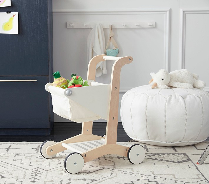 Wooden Shopping Cart | Pottery Barn Kids