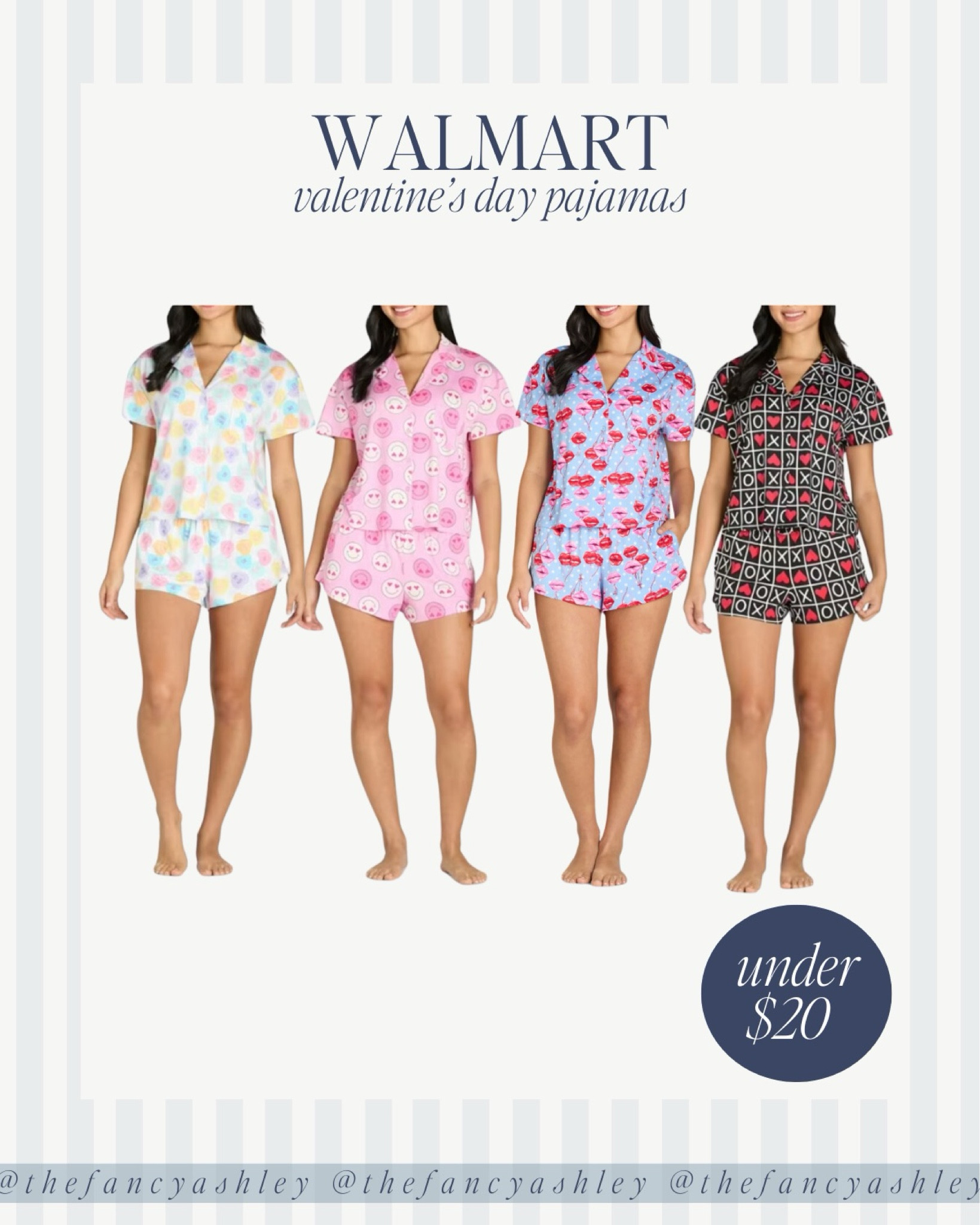 Comfy, cute, and under $20! These Walmart Valentine’s Day pajamas are perfection. Grab them before they’re gone!

#LTKSeasonal #LTKFindsUnder50 #LTKWatchNow