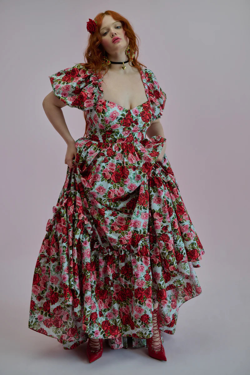 Roses Are Red Ritz Gown | Selkie Collection