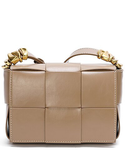 Woven Leather Crossbody | Gilt & Gilt City