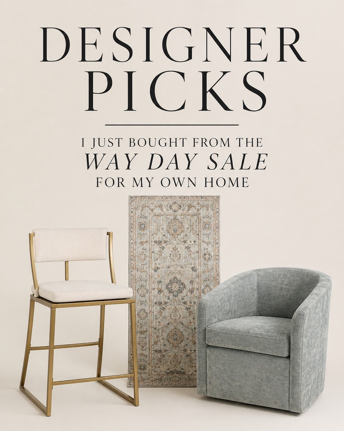 These #wayday sales are insane!  Up to 80 percent off!

#LTKSaleAlert #LTKHome