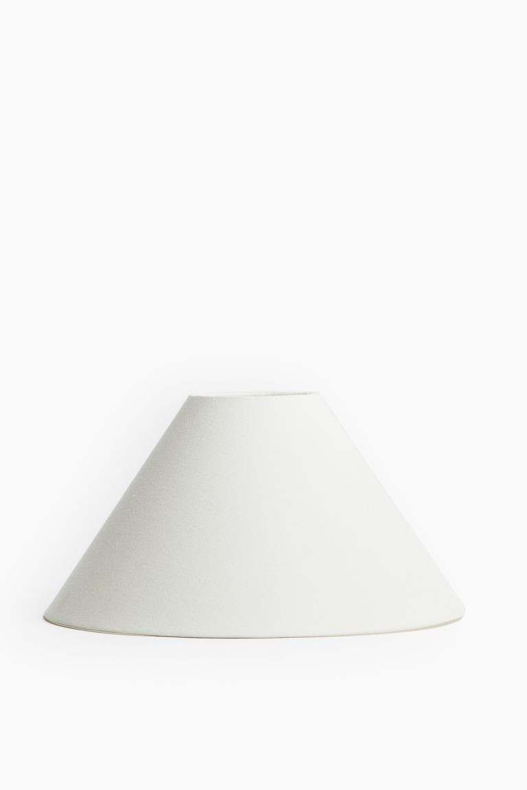 Large Linen-blend Lampshade | H&M (US + CA)