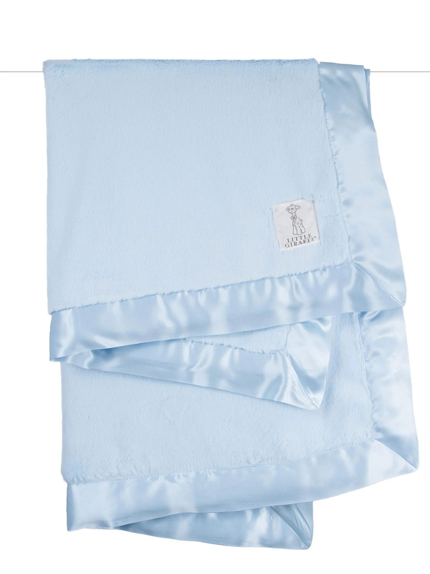 Luxe Baby Blanket: Blue | Loozieloo