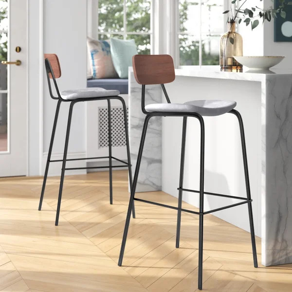 Buda Counter & Bar Stool (Set of 2) | Wayfair North America