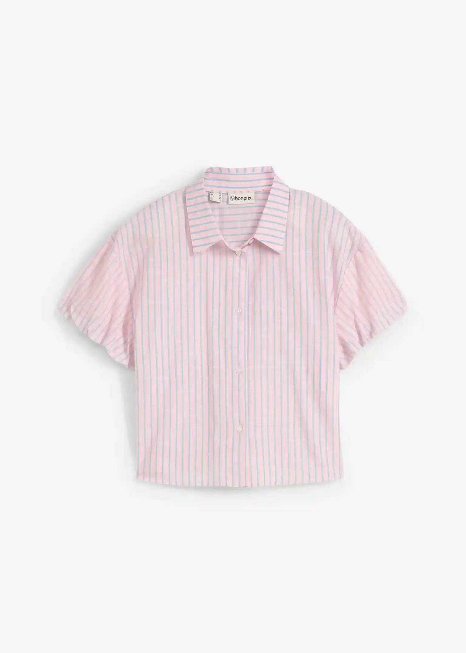 Kurzarmbluse aus reiner Baumwolle | Bonprix DE