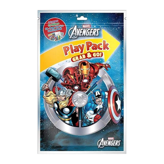 Marvel Avengers Boys Play Pack Grab & Go Party Favor | Walmart (US)