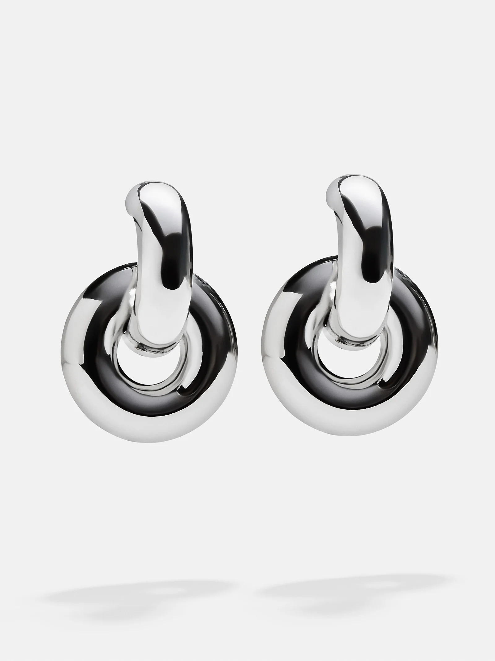 Mia Earrings - Silver | BaubleBar (US)