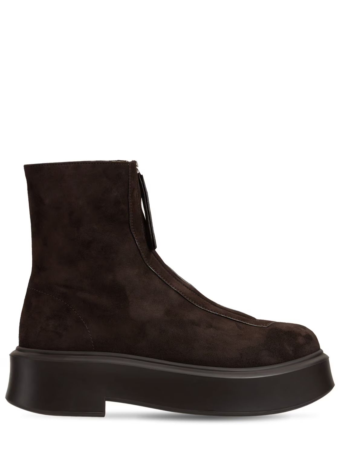 50mm Suede Ankle Boots | Luisaviaroma