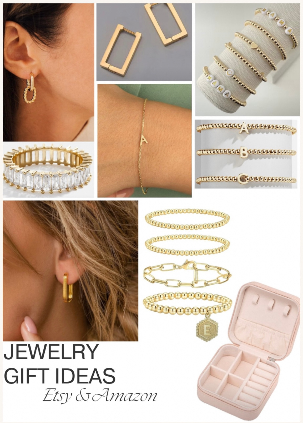 Jewelry gift ideas - Etsy and Amazon 

#LTKSeasonal #LTKHoliday #LTKGiftGuide