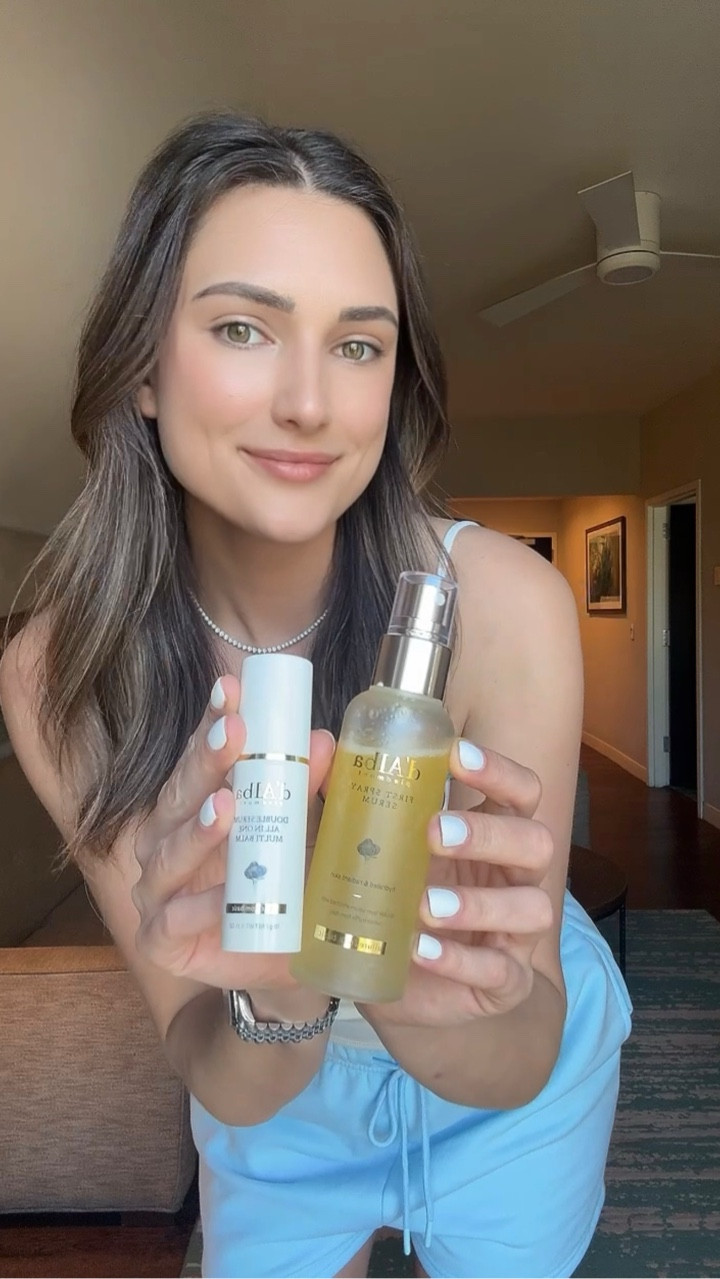 Two products I’ve been loving lately: d’Alba Piedmont Double Serum All In One Multi Balm and First Spray Serum. 

#LTKgrwm #LTKvlog #LTKselfcare