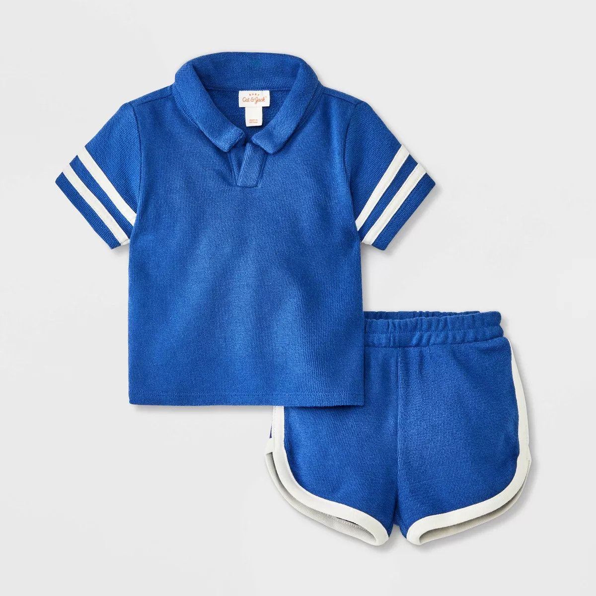 Baby Boys' Top & Bottom Set - Cat & Jack™ Navy Blue | Target