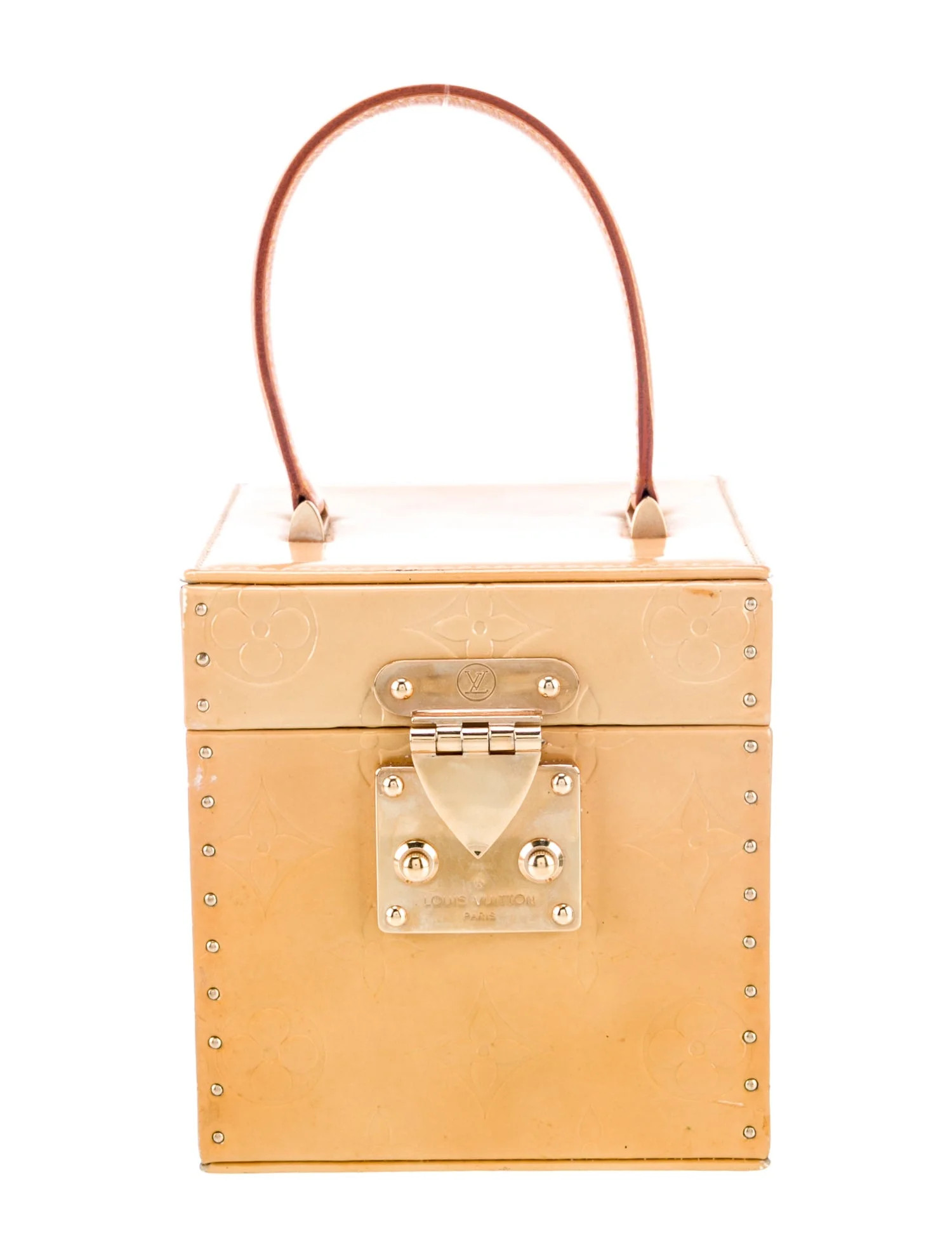 Vernis Bleeker Box Handle Bag | The RealReal