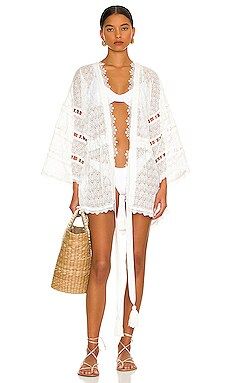 Waimari Perle Kimono in White from Revolve.com | Revolve Clothing (Global)