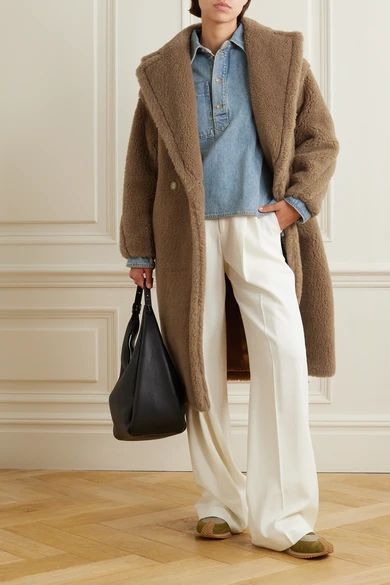 Teddy Icon camel hair and silk-blend coat | NET-A-PORTER (UK & EU)