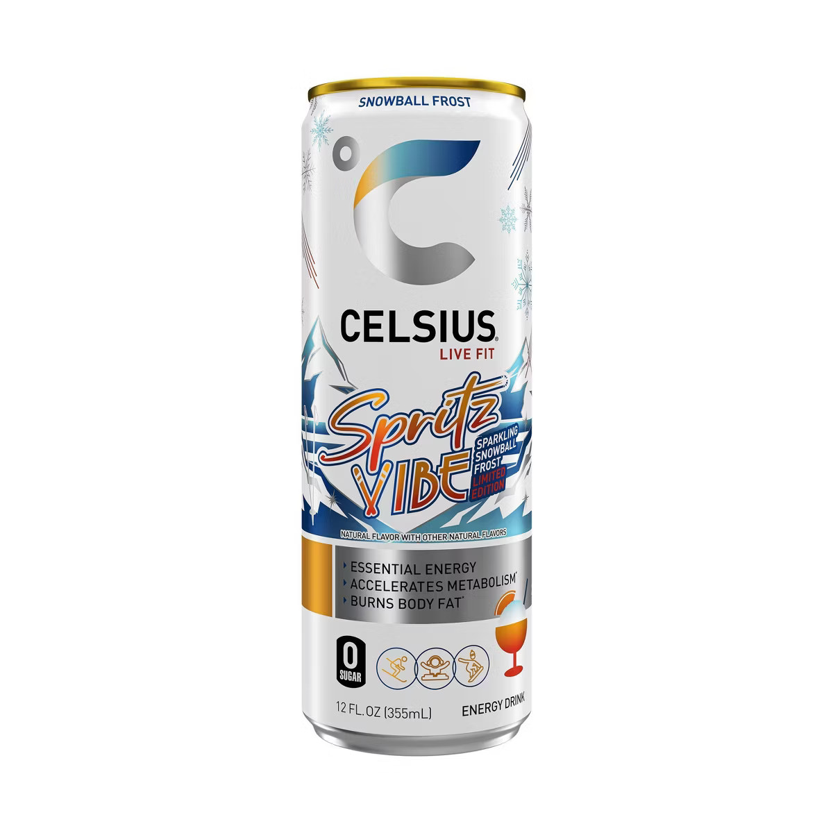 Celsius Spritz Vibe Energy Drink - 12 fl oz | Target
