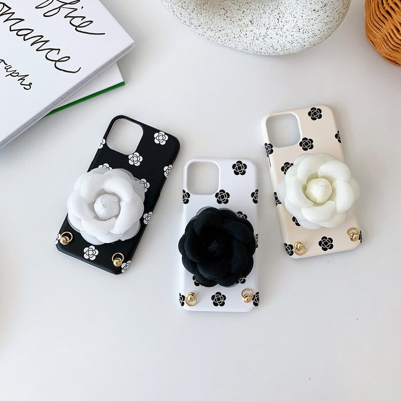 Camellia Flower Phone Grip Smartphone Holder | Etsy (US)